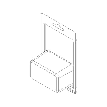 Visipak Thermoform-CLAMSHELL-#160-5.969-3.875-1.804-3.154-1.870-0.0225-CLEAR-STOCK 166TFM